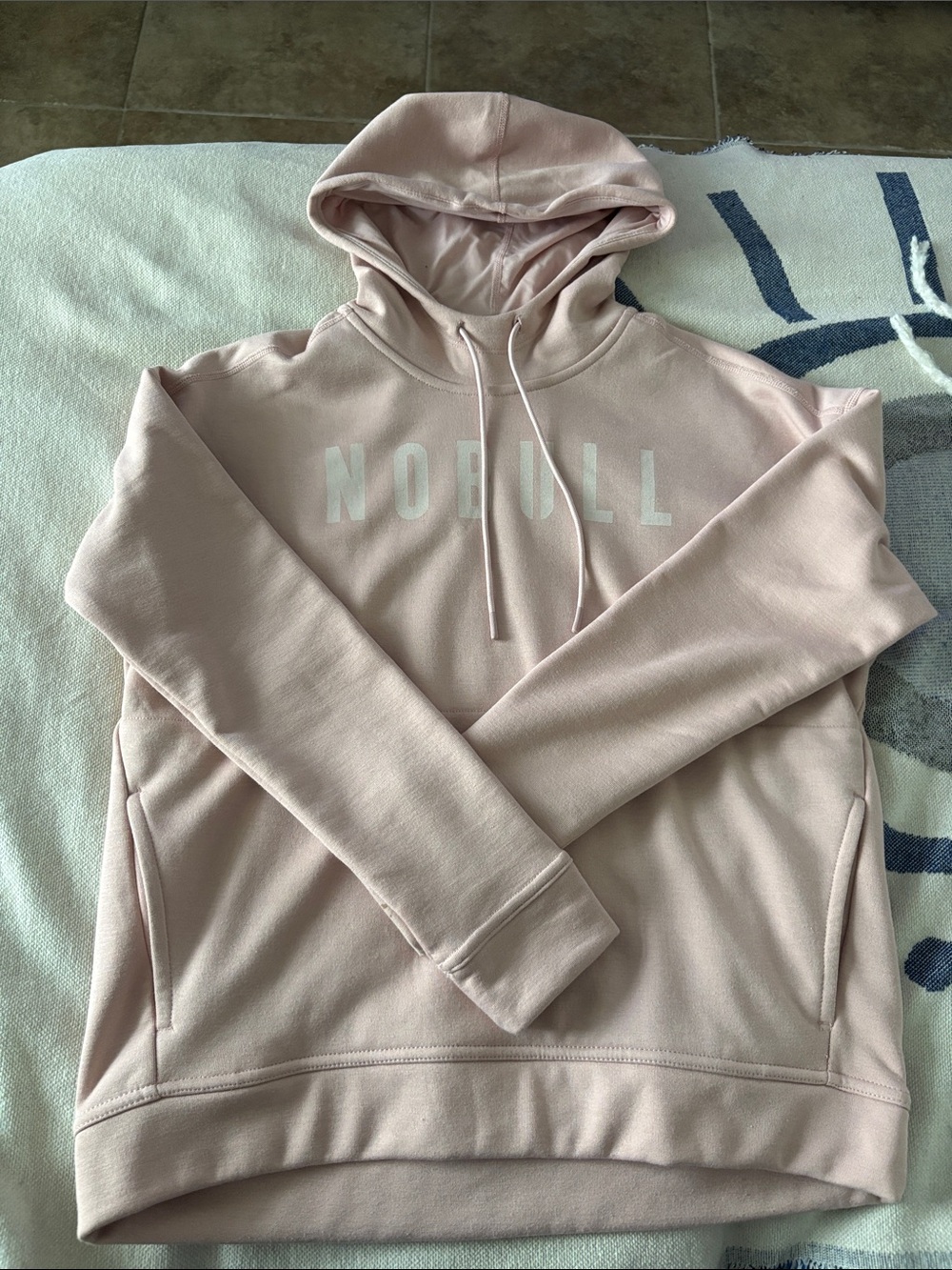 NOBULL Pale Pink Women's Pullover Hoodie